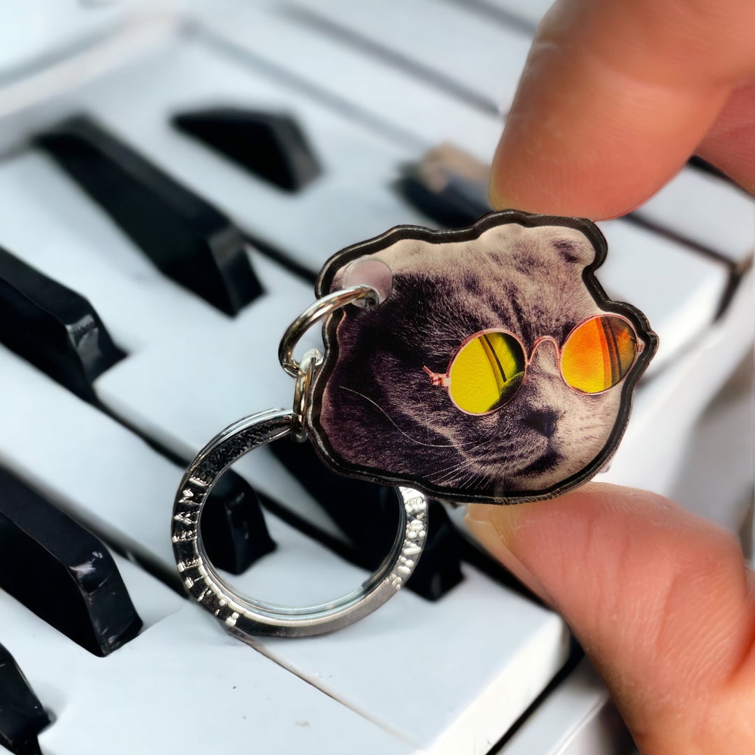 Friendly Mascots Pet Keychain