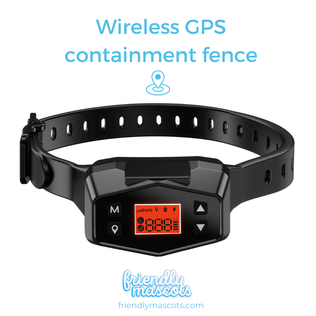 F800 Wireless GPS Containment Fence dog training collar