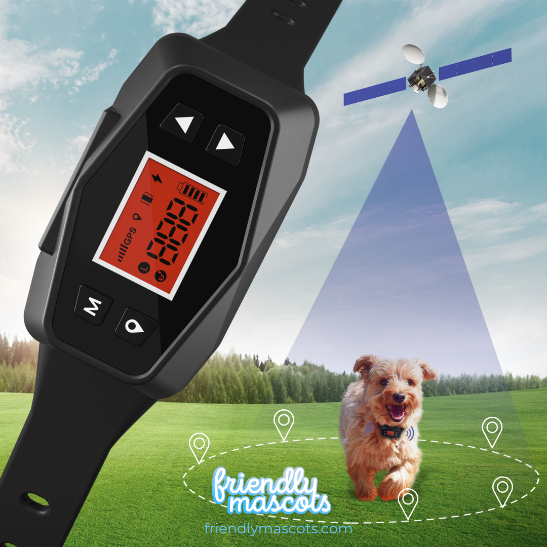 F800 Wireless GPS Containment Fence dog training collar